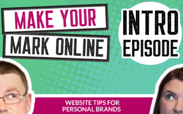 Make your mark online podcast with Martin & Lyndsay