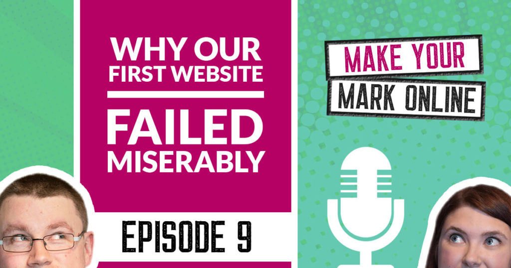 Why our first website failed