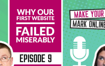Why our first website failed