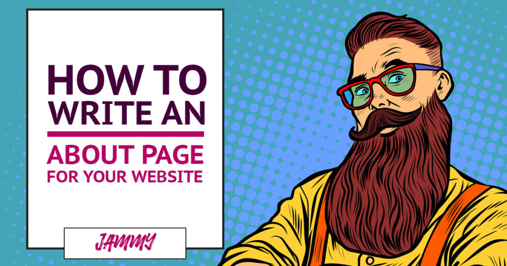 How to write and about page for your website