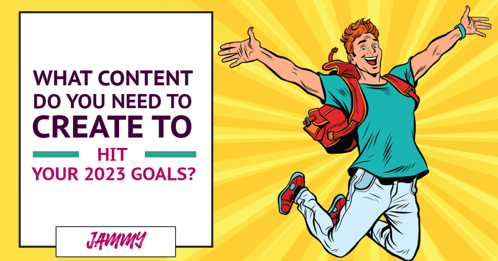 What content do you need to create to hit your business goals?