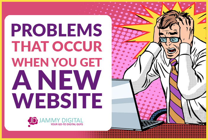 Problems with a new website blog post
